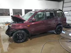 Salvage cars for sale at Blaine, MN auction: 2008 Honda Pilot EXL