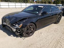 Audi salvage cars for sale: 2016 Audi A6 Premium Plus