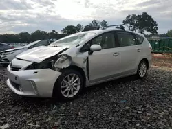 Salvage cars for sale at Byron, GA auction: 2012 Toyota Prius V