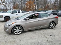 Salvage cars for sale from Copart Candia, NH: 2013 Hyundai Elantra GLS