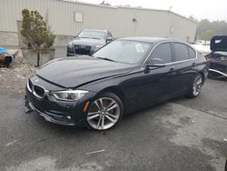 Salvage cars for sale at Exeter, RI auction: 2018 BMW 328 D