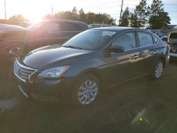 Salvage cars for sale from Copart Denver, CO: 2014 Nissan Sentra S