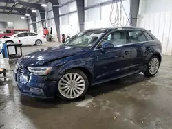 Audi salvage cars for sale: 2017 Audi A3 E-TRON Premium Plus