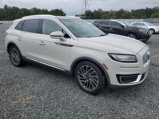 2019 Lincoln Nautilus Reserve