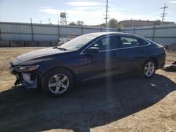 Carros salvage sin ofertas aún a la venta en subasta: 2022 Chevrolet Malibu LT