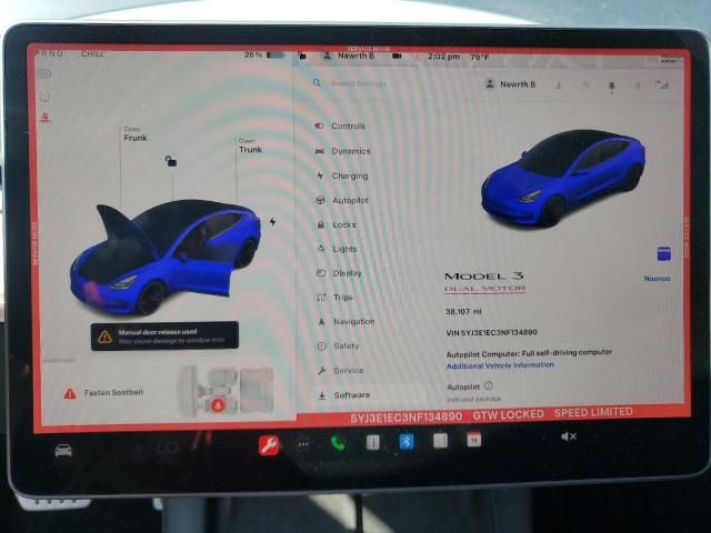 2022 Tesla Model 3