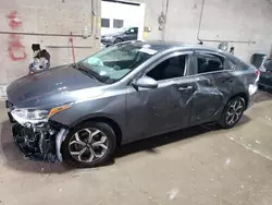 Salvage cars for sale at Blaine, MN auction: 2021 KIA Forte FE