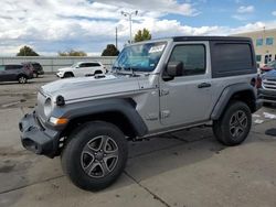 Salvage cars for sale at Littleton, CO auction: 2019 Jeep Wrangler Sport