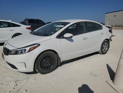 KIA Forte salvage cars for sale: 2018 KIA Forte LX