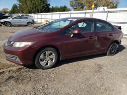 Salvage cars for sale at Finksburg, MD auction: 2013 Honda Civic LX