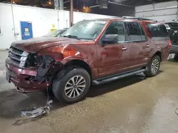 Salvage cars for sale at Blaine, MN auction: 2017 Ford Expedition EL XLT