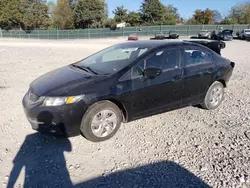 Vehiculos salvage en venta de Copart Madisonville, TN: 2015 Honda Civic LX