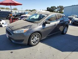 Salvage cars for sale at Sacramento, CA auction: 2016 Ford Focus SE