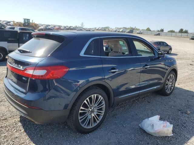 2017 Lincoln MKX Reserve