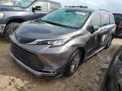 Flood-damaged cars for sale at auction: 2023 Toyota Sienna XLE