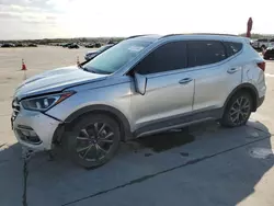 Hyundai salvage cars for sale: 2018 Hyundai Santa FE Sport