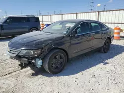 Salvage cars for sale at Haslet, TX auction: 2017 Chevrolet Impala LS