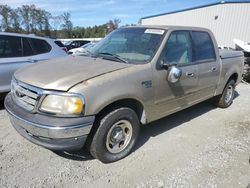 Salvage cars for sale at Spartanburg, SC auction: 2001 Ford F150 Supercrew