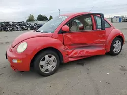 Volkswagen salvage cars for sale: 1998 Volkswagen New Beetle