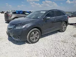 Salvage cars for sale at Taylor, TX auction: 2016 Acura RDX Advance