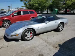 Salvage cars for sale at Lexington, KY auction: 1996 Chevrolet Corvette