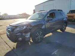 Salvage cars for sale at auction: 2018 Subaru Outback 2.5I Limited