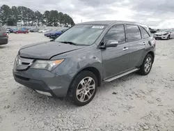 Salvage cars for sale at Loganville, GA auction: 2007 Acura MDX