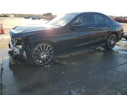 Salvage cars for sale at Grand Prairie, TX auction: 2019 Mercedes-Benz C300