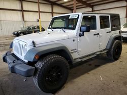 Jeep salvage cars for sale: 2013 Jeep Wrangler Unlimited Sport