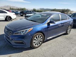 Salvage cars for sale at Las Vegas, NV auction: 2015 Hyundai Sonata Sport