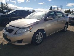 Vehiculos salvage en venta de Copart Bowmanville, ON: 2010 Toyota Corolla Base