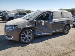 Salvage cars for sale at Las Vegas, NV auction: 2018 Chrysler Pacifica Limited