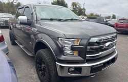 Ford f150 Supercrew salvage cars for sale: 2015 Ford F150 Supercrew