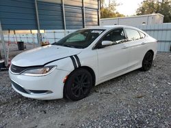 Salvage cars for sale at Augusta, GA auction: 2015 Chrysler 200 Limited