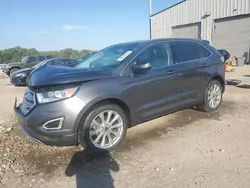 Salvage cars for sale at Memphis, TN auction: 2018 Ford Edge Titanium