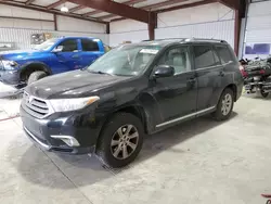 Toyota salvage cars for sale: 2012 Toyota Highlander Base