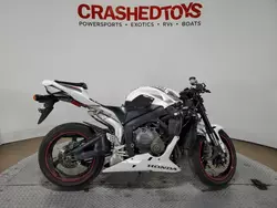 Honda salvage cars for sale: 2007 Honda CBR600 RR