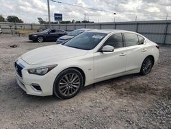 Carros dañados por inundaciones a la venta en subasta: 2018 Infiniti Q50 Luxe