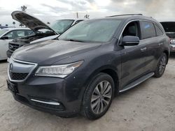 Salvage cars for sale at Arcadia, FL auction: 2014 Acura MDX Technology