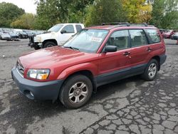 Vehiculos salvage en venta de Copart Portland, OR: 2005 Subaru Forester 2.5X