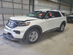 Salvage cars for sale at Des Moines, IA auction: 2020 Ford Explorer XLT