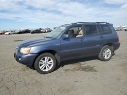 Toyota Highlander Hybrid salvage cars for sale: 2007 Toyota Highlander Hybrid