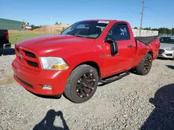 Salvage cars for sale from Copart Chicago: 2012 Dodge RAM 1500 ST