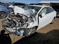 Salvage cars for sale from Copart Brighton, CO: 2018 Chevrolet Cruze LT