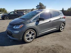 Salvage cars for sale at San Martin, CA auction: 2020 Chevrolet Bolt EV Premier