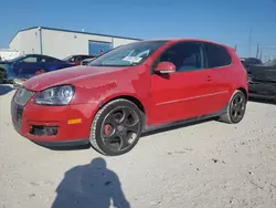 Salvage cars for sale at Haslet, TX auction: 2006 Volkswagen New GTI