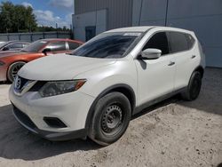 Nissan salvage cars for sale: 2015 Nissan Rogue S