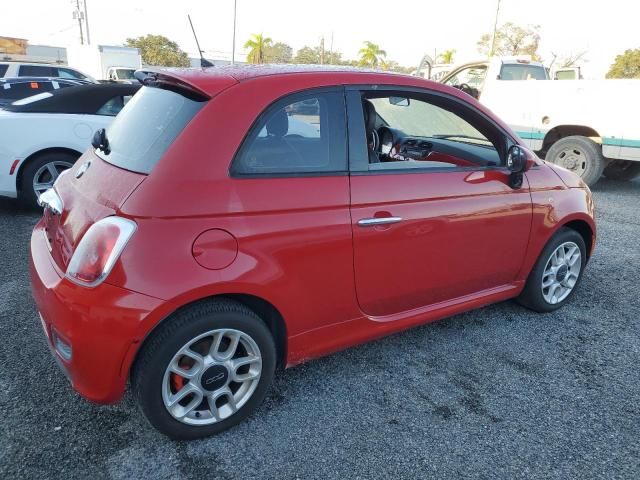 2015 Fiat 500 Sport