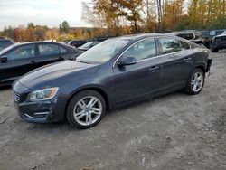 Salvage cars for sale at Candia, NH auction: 2015 Volvo S60 Platinum