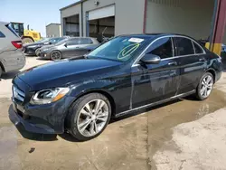 Salvage cars for sale at Wilmer, TX auction: 2016 Mercedes-Benz C300